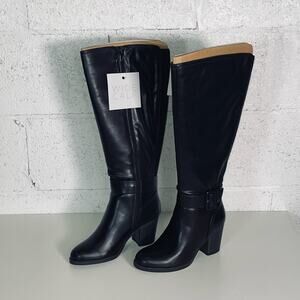 SOUL Naturalizer Twinkle Wide Shaft Women's Black Boot 5 M-WC